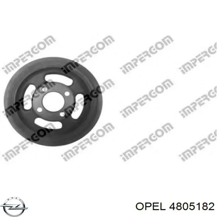 4805182 Opel Шкив коленчатого вала