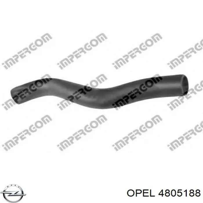 96629135 GM Tubería de radiador arriba original y equivalente