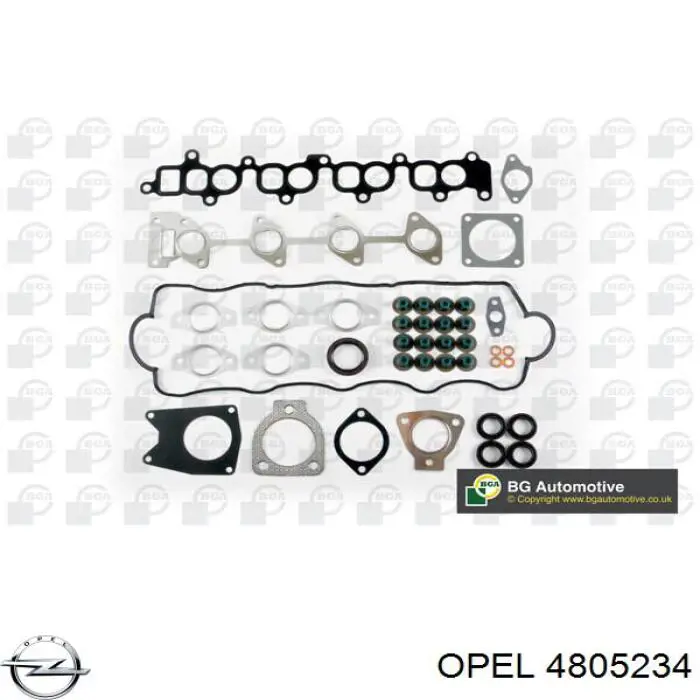 4805234 Opel прокладка коллектора