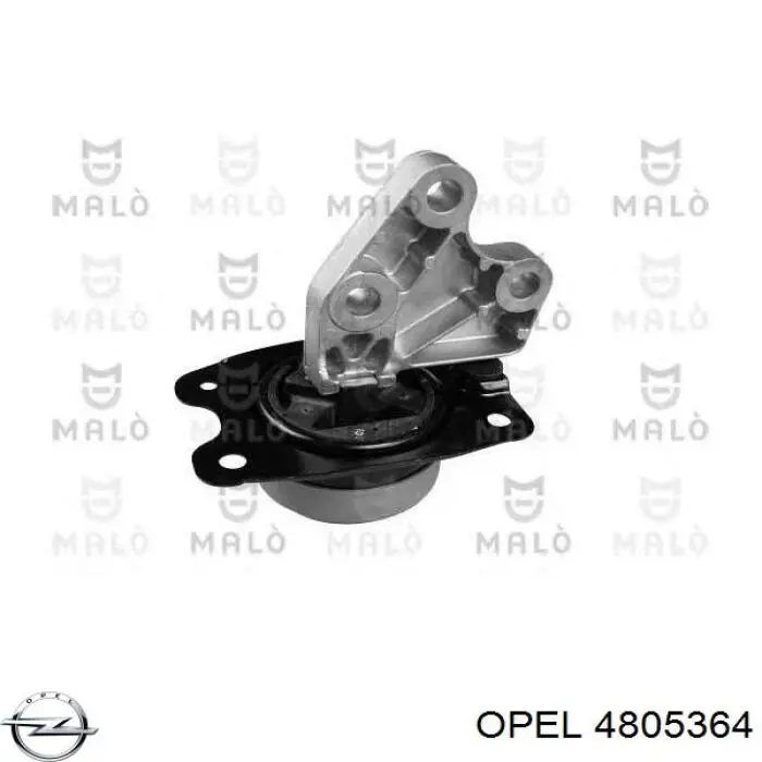 4805364 Opel coxim (suporte esquerdo de motor)