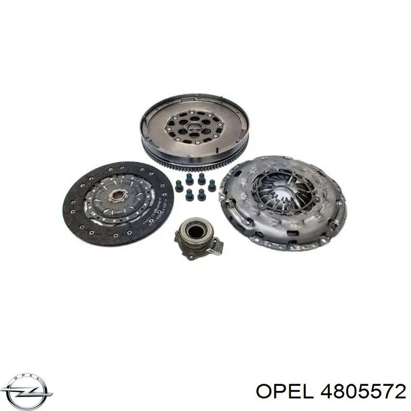 Купить 4805572 Opel Комплект сцепления (диск, корзина, подшипник)