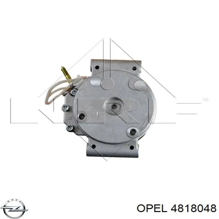 Купить 4818048 Opel Компрессор климатической установки