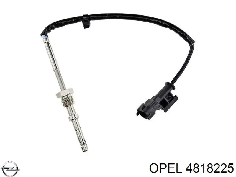 4818225 Opel sensor de temperatura dos gases de escape (ge, antes de turbina)