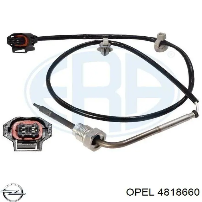 4818660 Opel Датчик температуры отработавших газов (ОГ), после сажевого фильтра