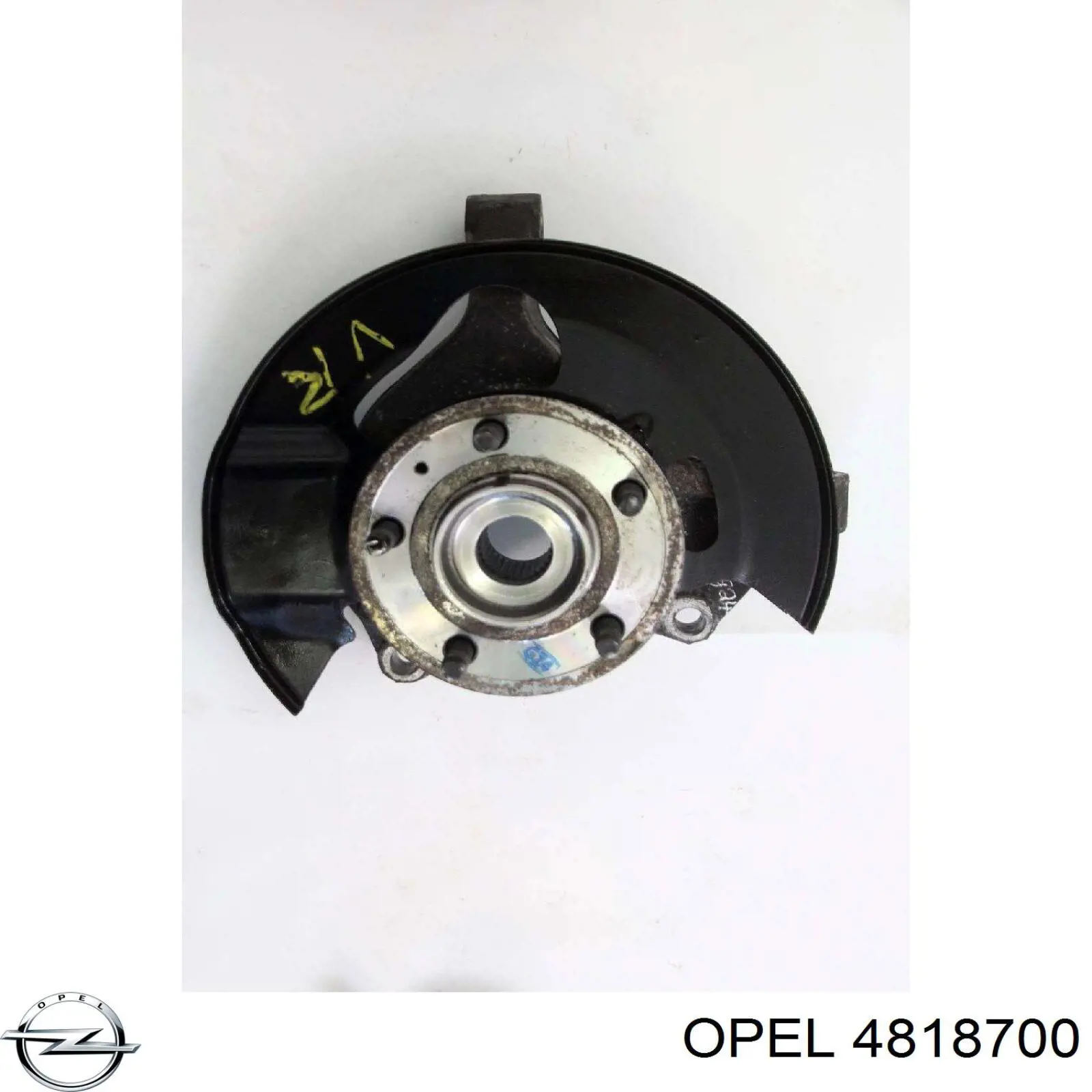 Цапфа (поворотный кулак) передний правый Opel 4818700 цена, от 82.31 USD