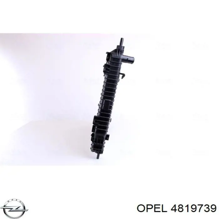 Радиатор охлаждения двигателя Opel 4819739 цена, от 207.35 USD