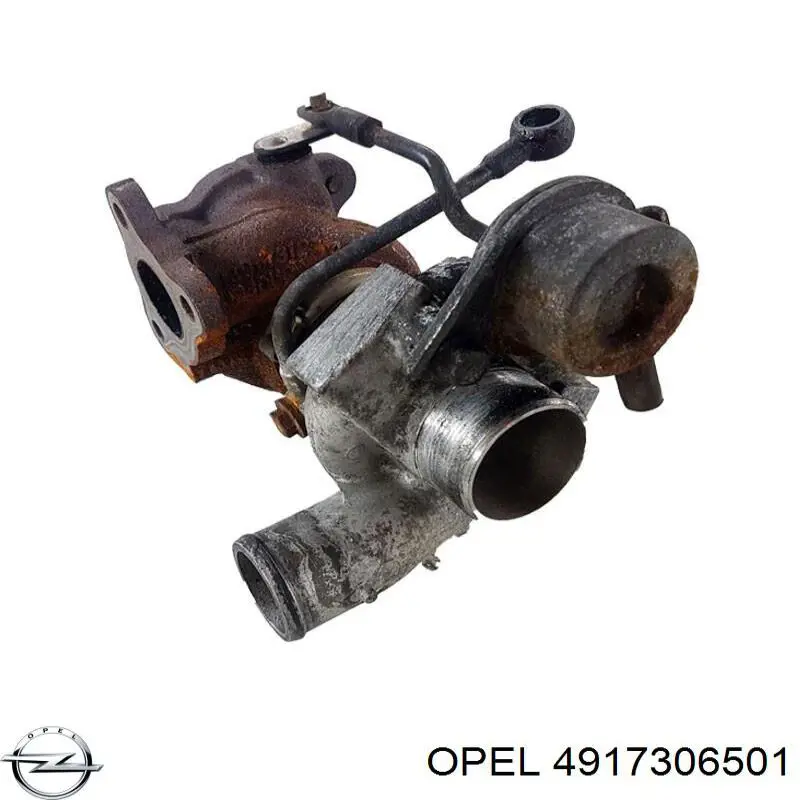 4917306501 Opel турбина