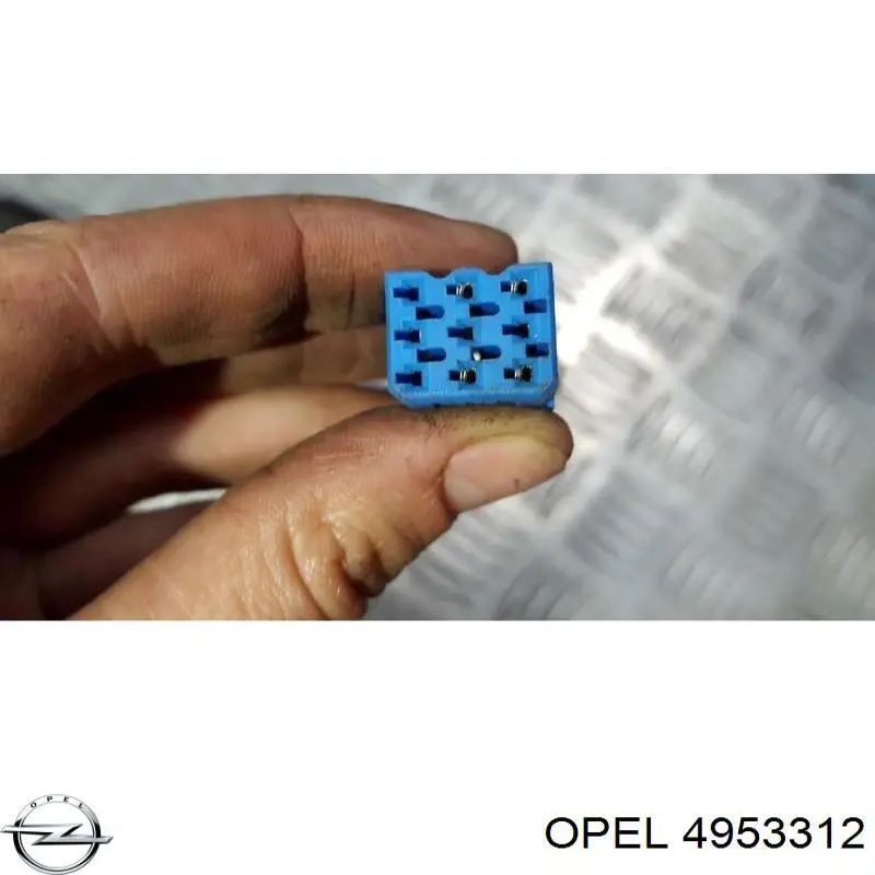 Кнопка стеклоподъемника передняя 4953312 Opel