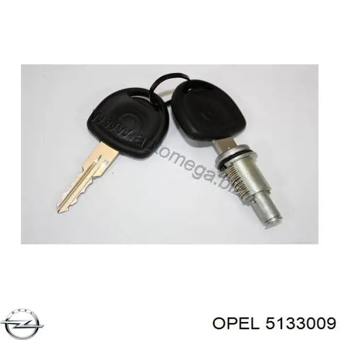 Купить 5133009 Opel Личинка замка двери передней левой