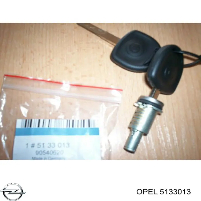 Купить 5133013 Opel Личинка замка двери передней