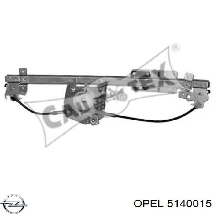 Механизм стеклоподъемника двери задней левой 5140015 Opel