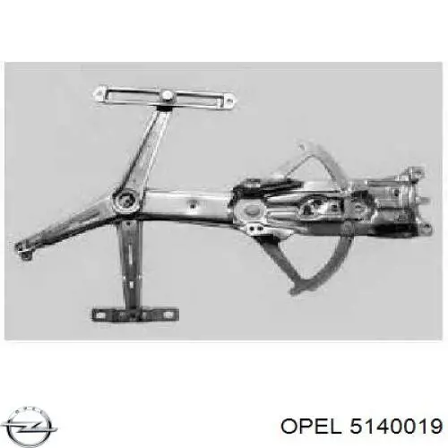 Механизм стеклоподъемника водительской двери Opel 5140019 цена, от 65.75 USD