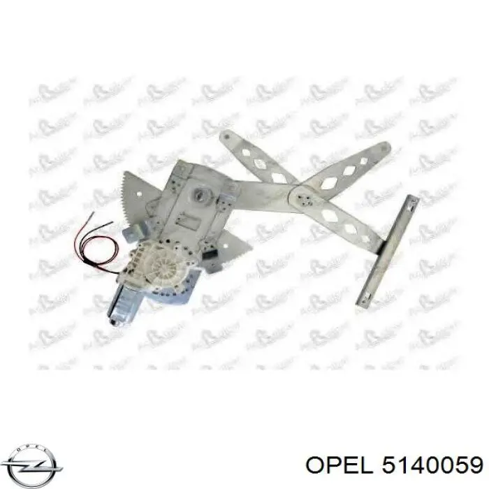 5140059 Opel механизм стеклоподъемника двери передней левой
