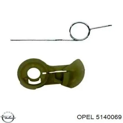 Механизм стеклоподъемника двери задней левой 5140069 Opel