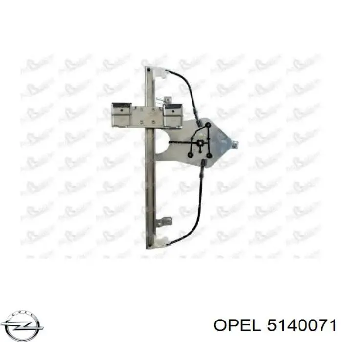 Стеклоподъемник задней левой двери Opel 5140071 цена, от 28.12 USD