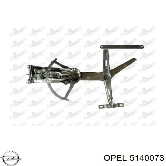 5140073 Opel механизм стеклоподъемника двери передней левой