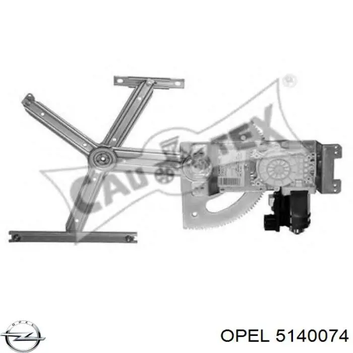 Купить 5140074 Opel Стеклоподъемник (механизм перемещения стекла)