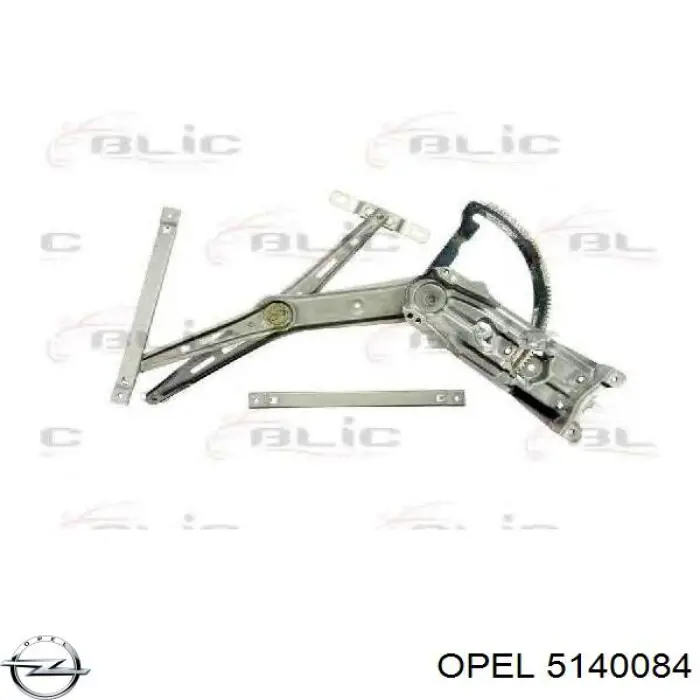 Стеклоподъемник передней правой двери Opel 5140084 цена, от 21.00 USD