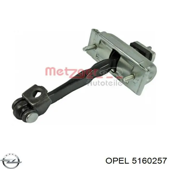 5160257 Opel limitador dianteiro de abertura de porta