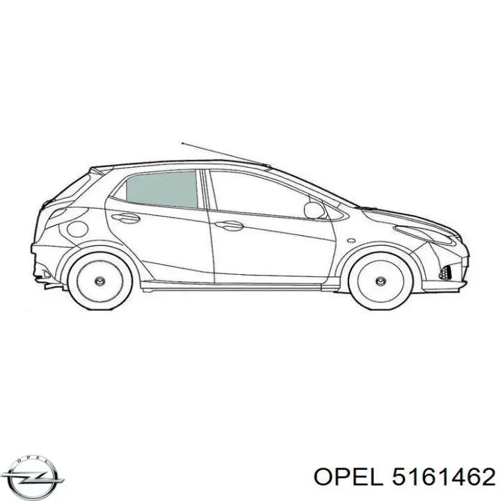  Opel 5161462 цена, от 25.34 USD