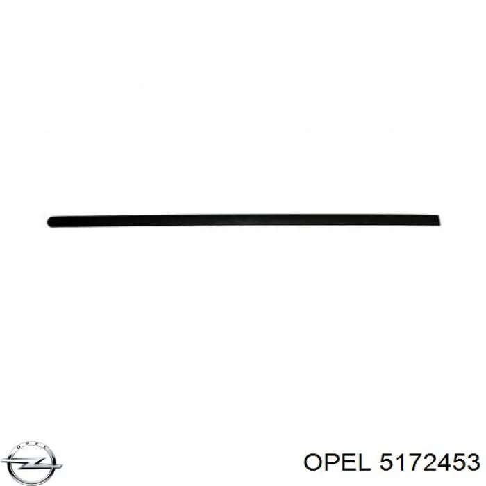5172453 Opel эмблема крышки багажника (фирменный значок)