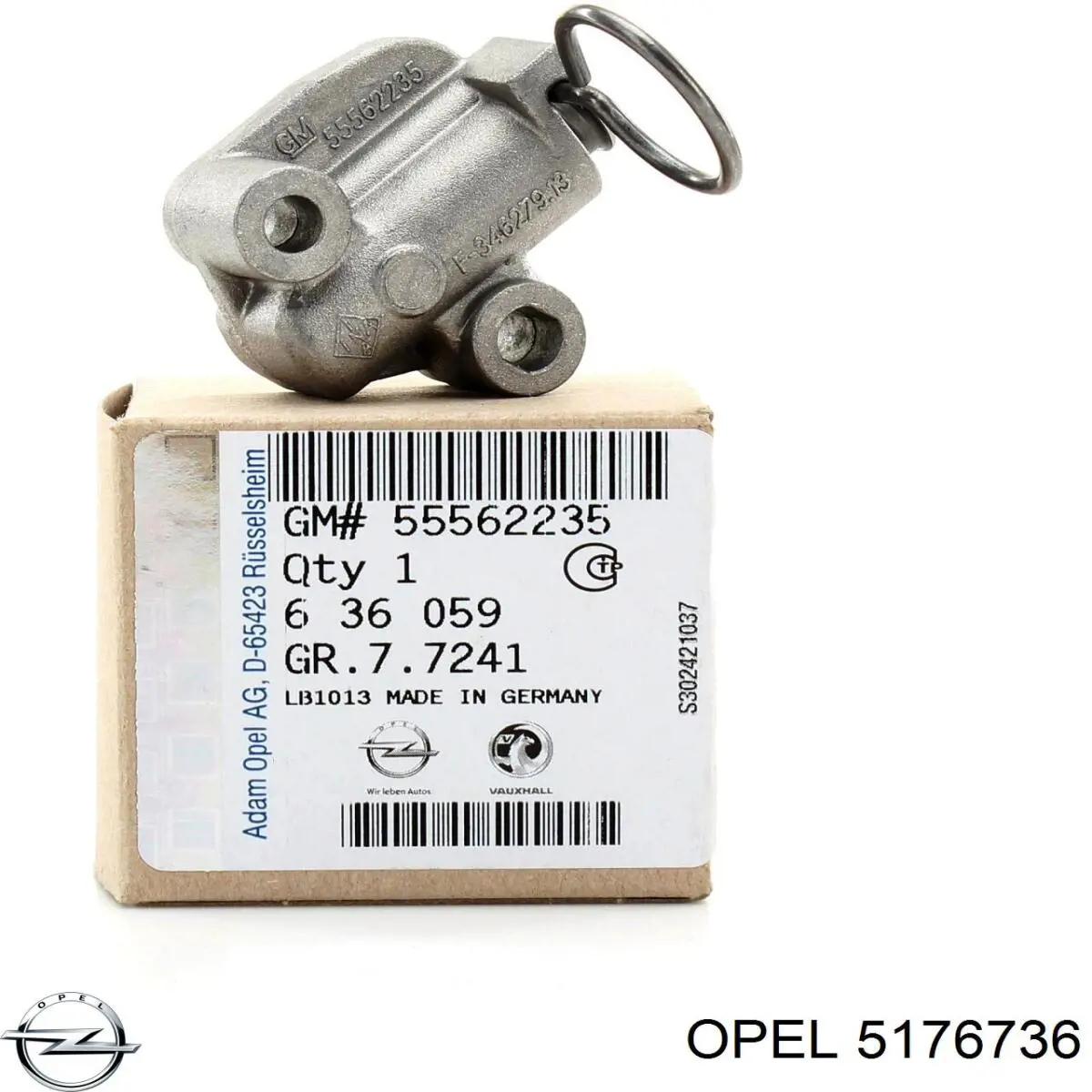 Буфер (отбойник) крышки багажника (двери 3/5-й задней) Opel 5176736