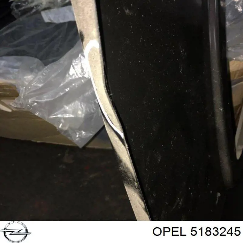 Боковая часть задняя левая Opel 5183245 цена, от 117.45 USD