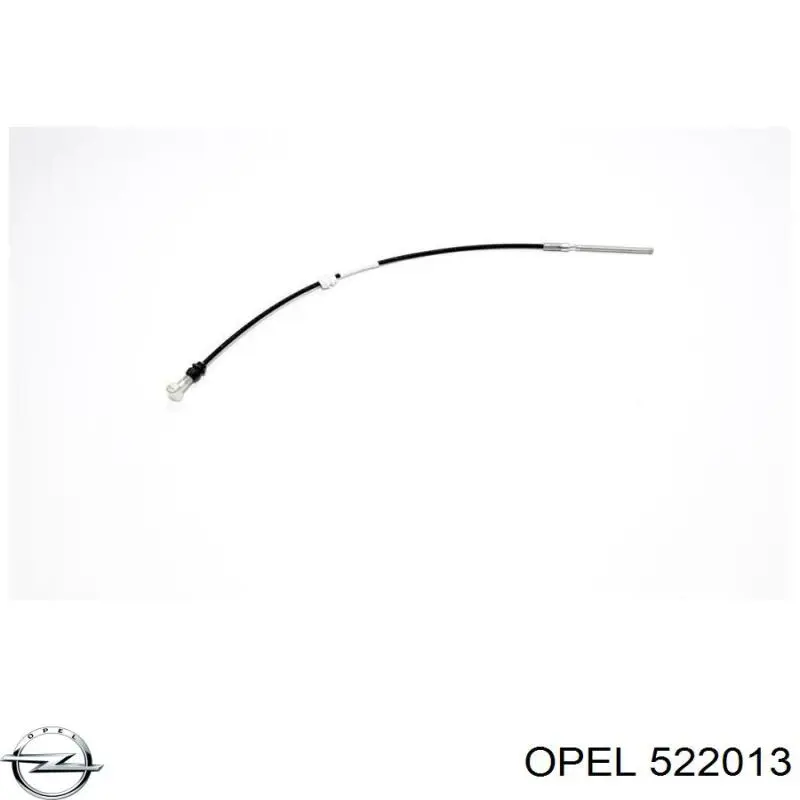 522013 Opel Трос стояночного тормоза передний