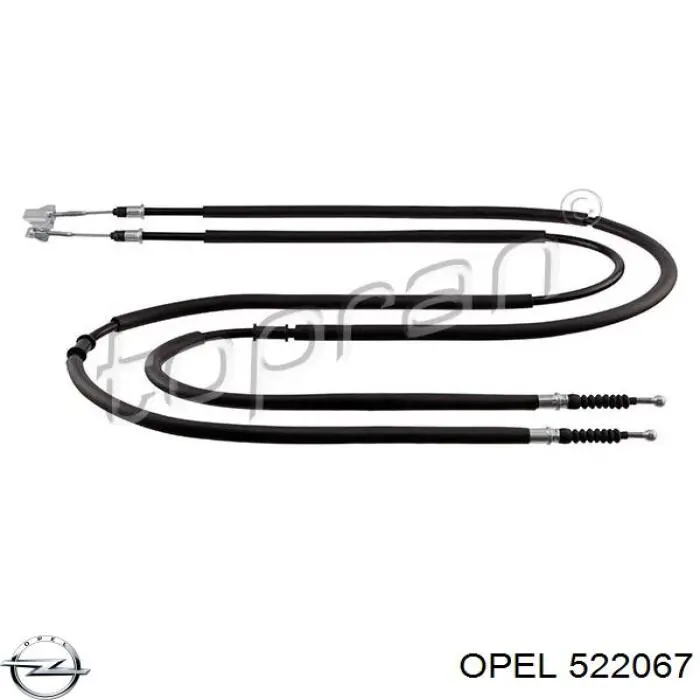 Купить 522067 Opel Тормоз стояночный