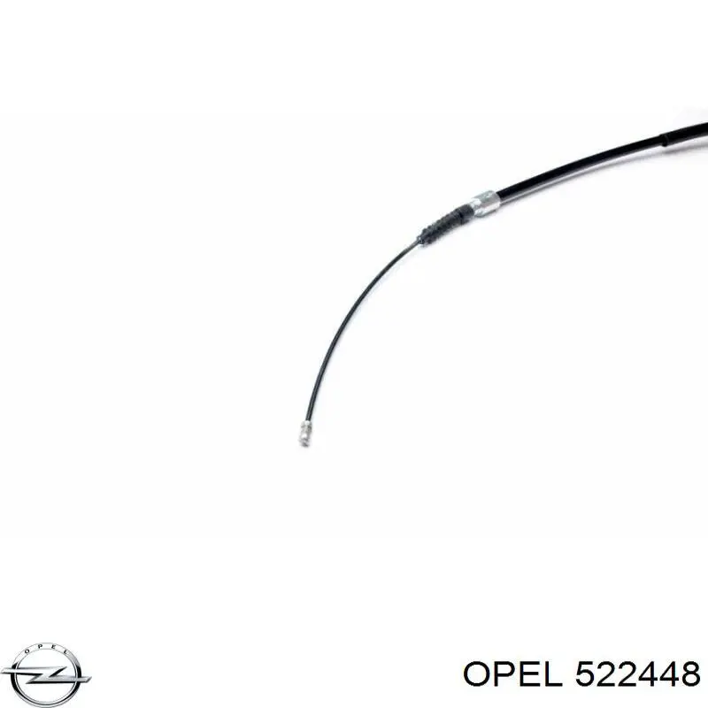 Трос ручника задний Opel 522448