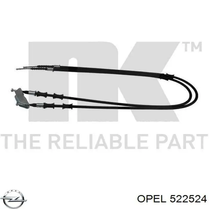 Купить 522524 Opel Тормоз стояночный
