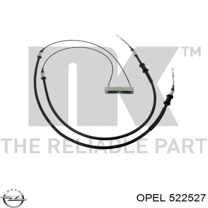 Задний трос ручника Opel 522527 цена, от 19.01 USD