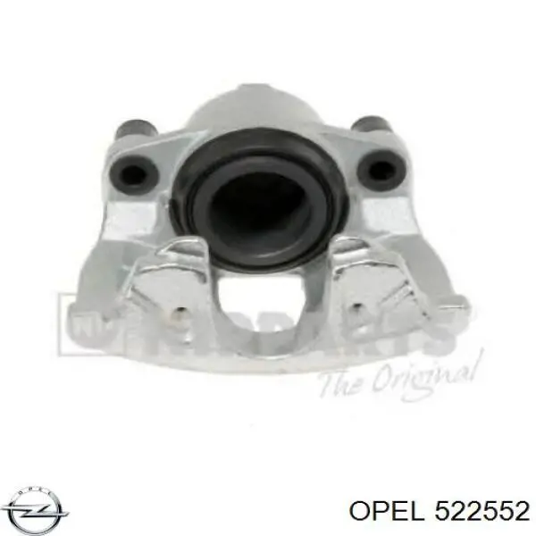 Cable de freno de mano trasero derecho 522552 Opel