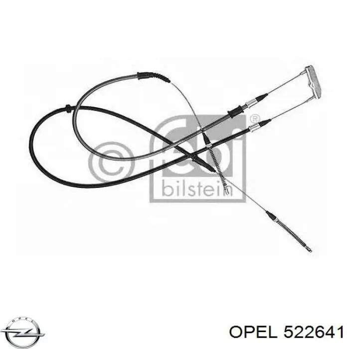 Купить 522641 Opel Тормоз стояночный