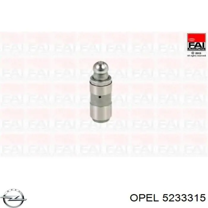 5233315 Opel гидрокомпенсатор (гидротолкатель, толкатель клапанов)