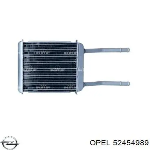 Радиатор печки 52454989 Opel