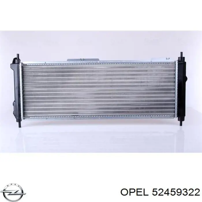 Радиатор охлаждения двигателя Opel 52459322 цена, от 59.28 USD