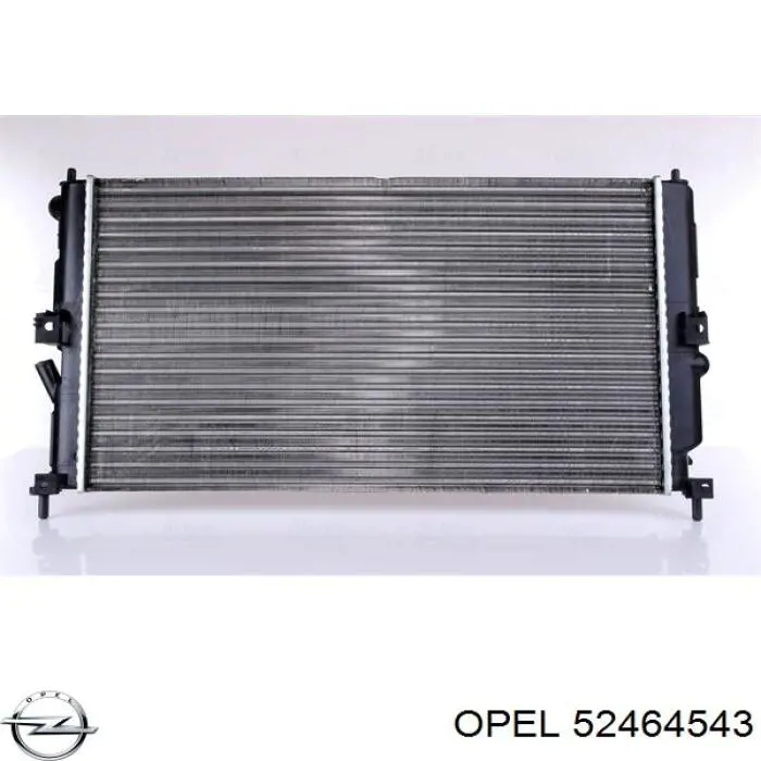 Радиатор 52464543 Opel