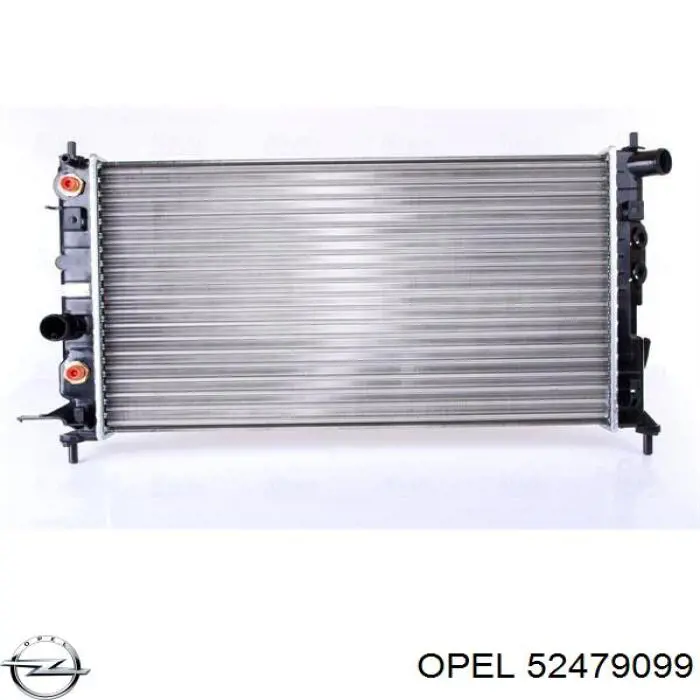 Радиатор 52479099 Opel