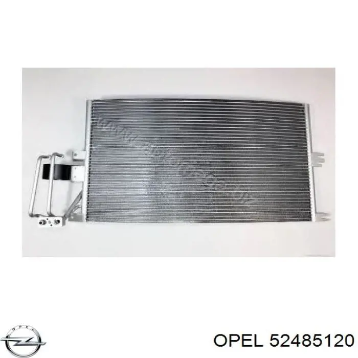 52485120 Opel радиатор кондиционера