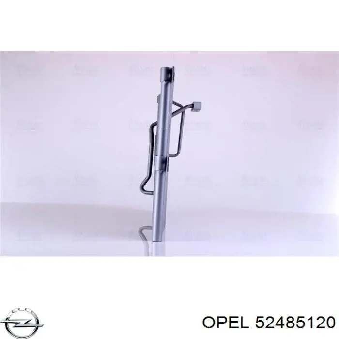 Радиатор кондиционера 52485120 Opel
