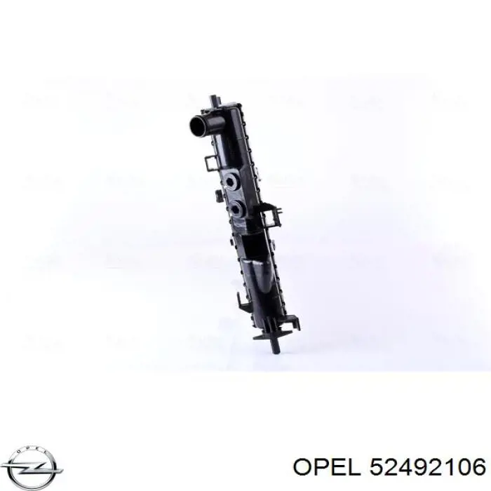 Купить 52492106 Opel Радиатор водяной