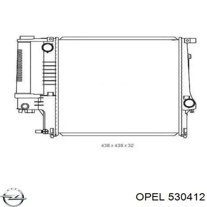 Датчик давления тормозной жидкости Opel 530412