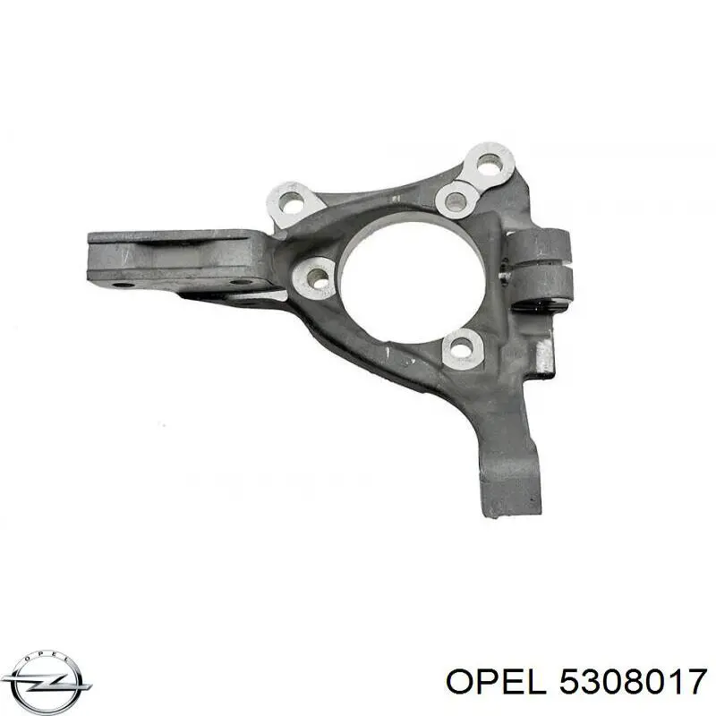 Цапфа (поворотный кулак) передний левый Opel 5308017 цена, от 56.31 USD