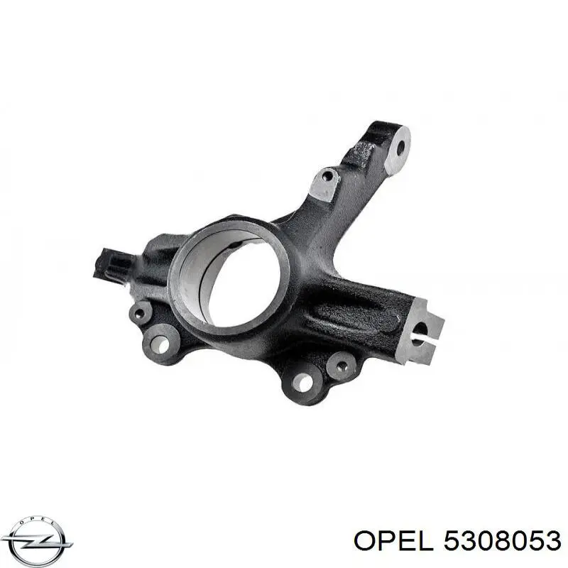 93188959 Opel Цапфа - поворотный кулак передний, левый