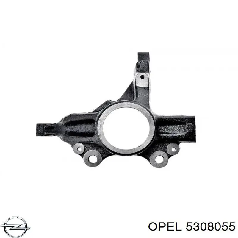 Цапфа (поворотный кулак) передний левый Opel 5308055 цена, от 44.54 USD