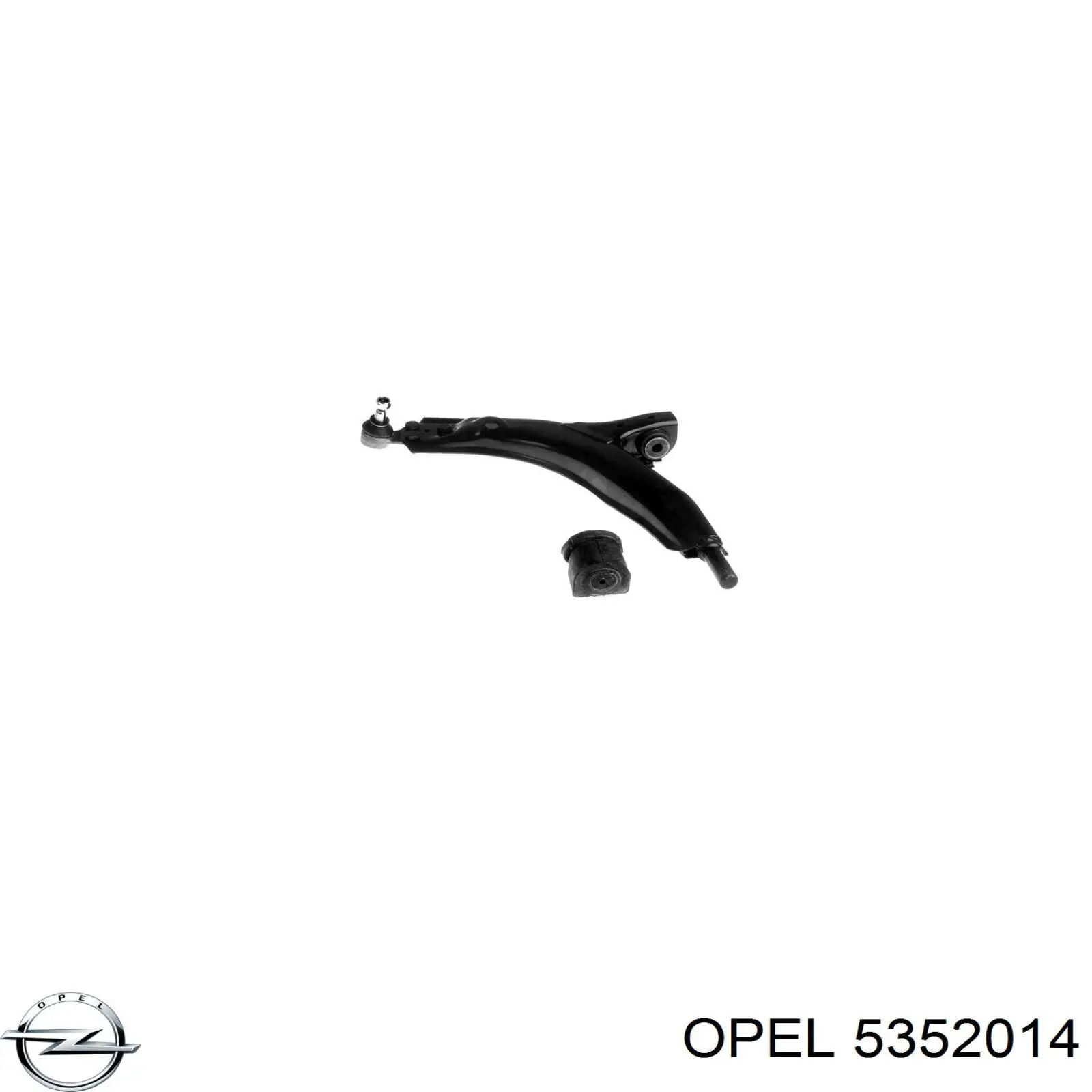 5352014 Opel рычаг передней подвески нижний левый
