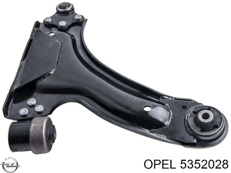 Правый рычаг передней нижней подвески Opel 5352028 цена, от 50.67 USD