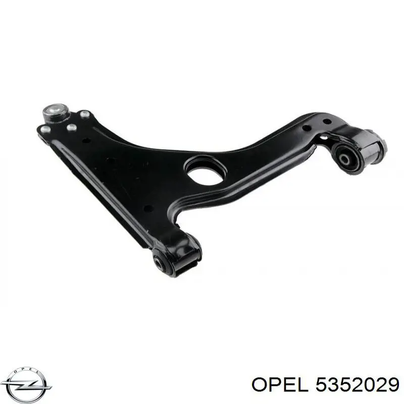 Левый рычаг передней нижней подвески Opel 5352029 цена, от 36.21 USD