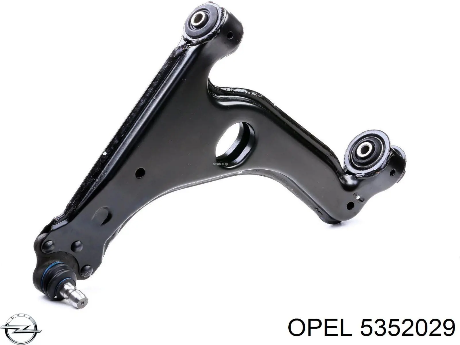5352029 Opel Рычаг передней подвески нижний левый